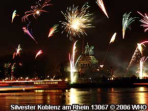Silvester Koblenz am Rhein Silvesterparty auf dem Schiff